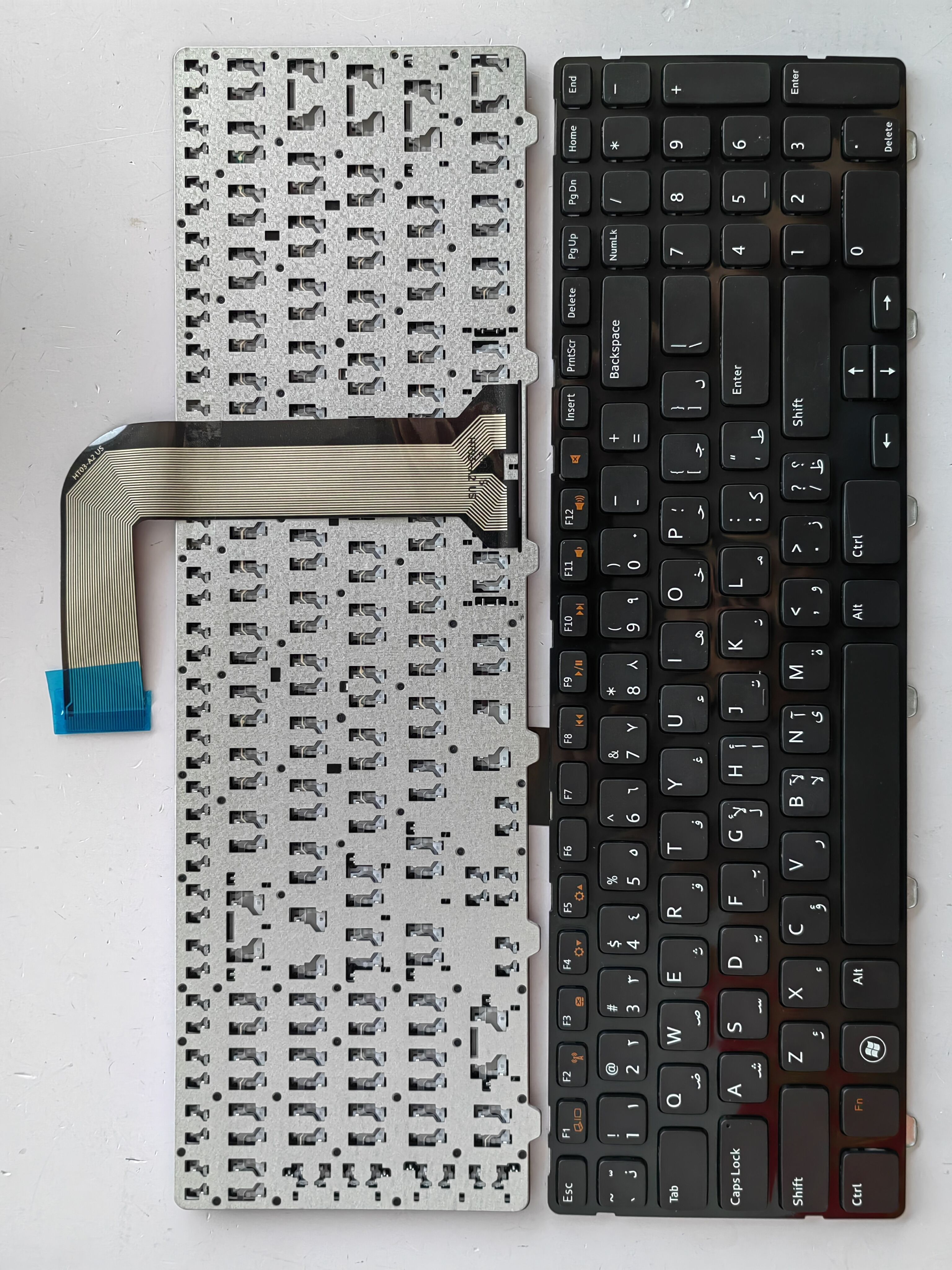 Picture of New Replacement Laptop Keyboard For DELL N5110 BLACK FRAME BLACK (OEM) AR Layout